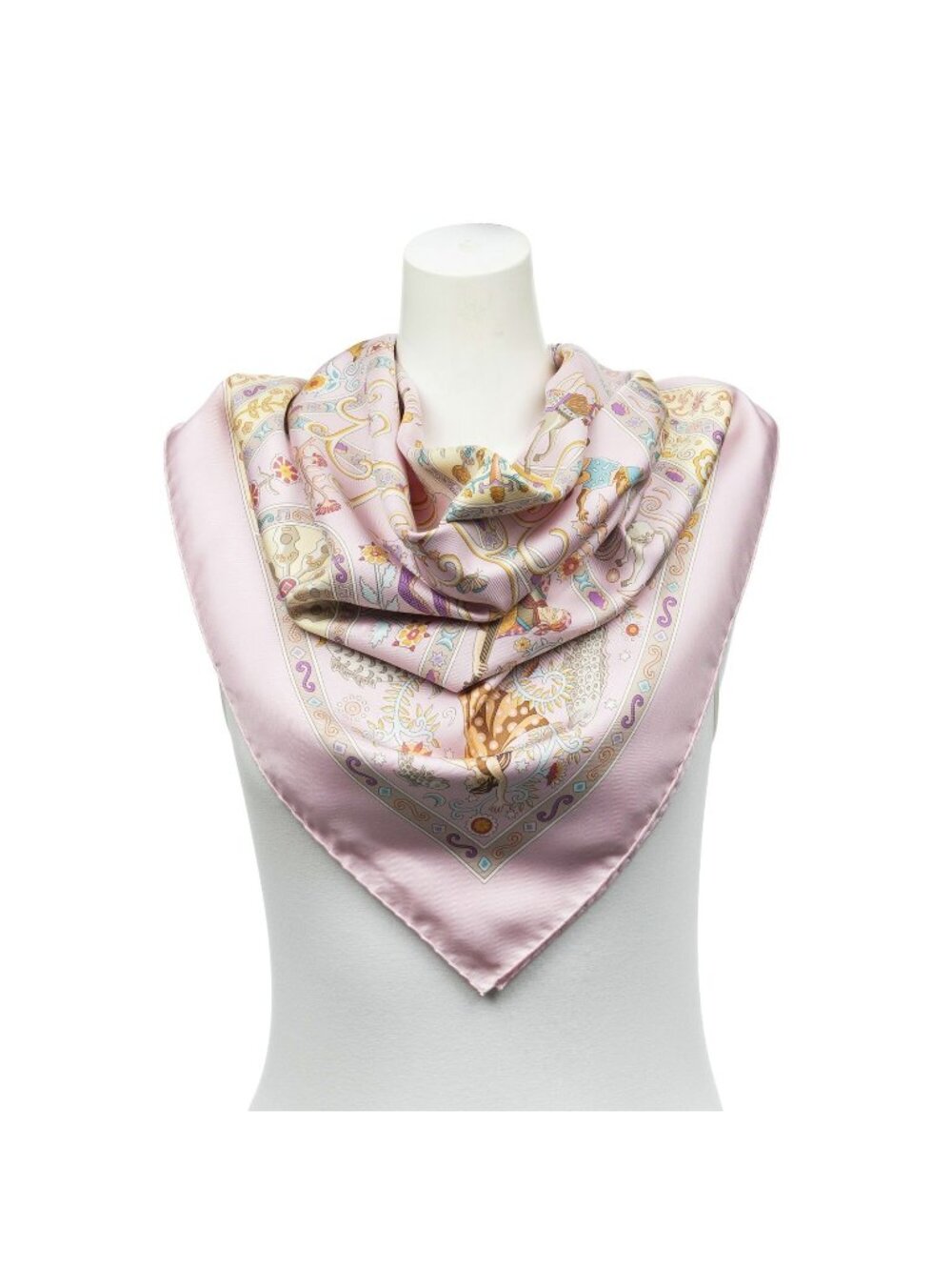 Hermes Scarf Pink